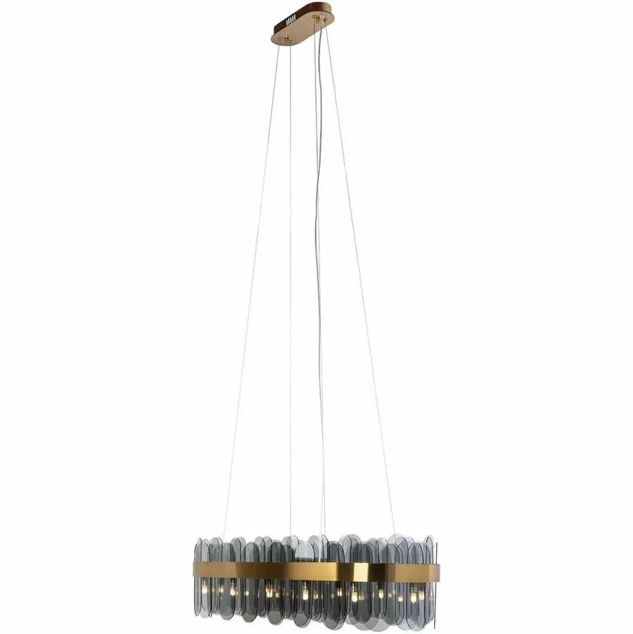 Richmond Interiors Plafondlamp Julio (Brushed Gold) Hot