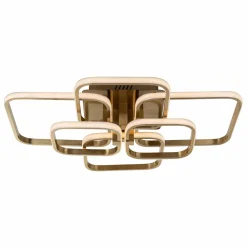 Richmond Interiors Plafondlamp Cailey Brushed Gold Outlet