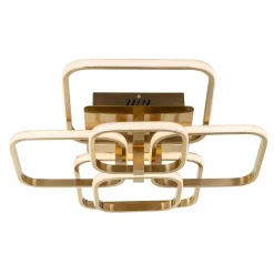 Richmond Interiors Plafondlamp Cailey Brushed Gold Outlet