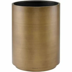 Richmond Interiors Plantenbak Dira 45Ø geborsteld Goud Online