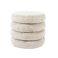 Richmond Interiors Poef Adele Be Lovely 11 Cream Clearance