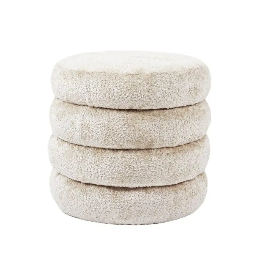 Richmond Interiors Poef Adele Be Lovely 11 Cream Clearance