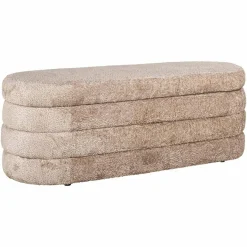 Richmond Interiors Poef Camille Sheep Nature Sheep 01 nature Outlet