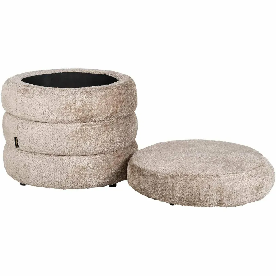 Richmond Interiors Poef Adele Sheep 01 nature Sale