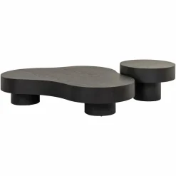 Richmond Interiors Salontafel Bogor set van 2 dark coffee Dark coffee Outlet
