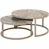 Richmond Interiors Salontafel Fairfax set van 2 zand Online