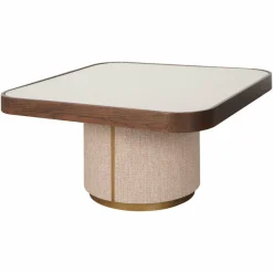 Richmond Interiors Salontafel Willox brown including glass (Set of 2)