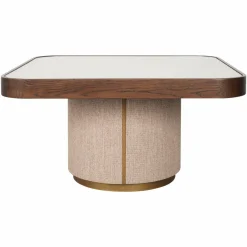 Richmond Interiors Salontafel Willox brown including glass (Set of 2)