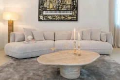 Richmond Interiors Salontafel Fictus Travertine faux Beige Best