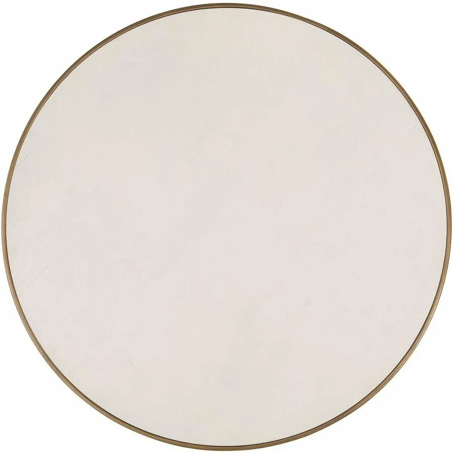 Richmond Interiors Salontafel Whitebone brass set van 2 (Verona Grey)