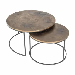 Richmond Interiors Salontafel Tulum set van 2 New