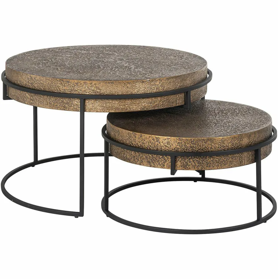 Richmond Interiors Salontafel Derby set van 2 Sale