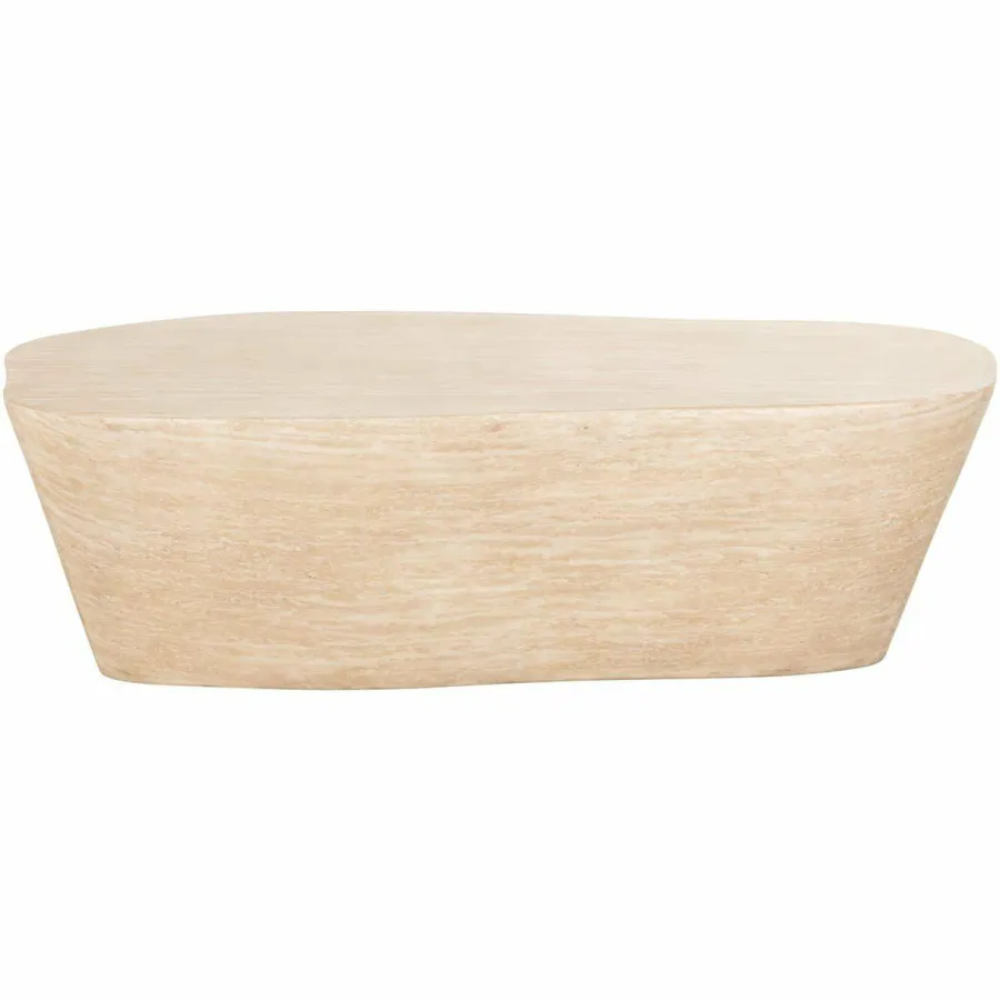 Richmond Interiors Salontafel Fictus Travertine faux Beige Hot