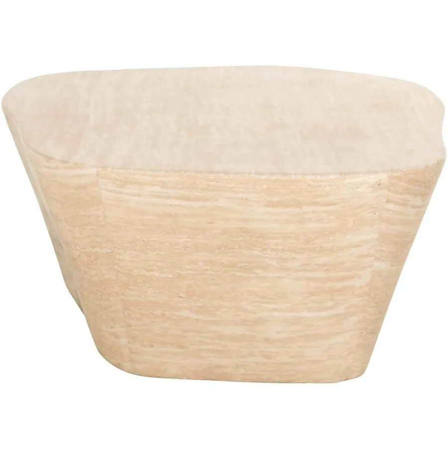 Richmond Interiors Salontafel Fictus Travertine faux Beige Hot