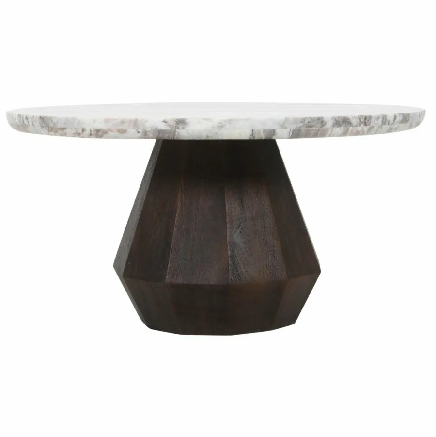 Richmond Interiors Salontafel Oberoy Blush beige 80Ø Discount