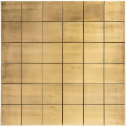 Richmond Interiors Salontafel Collada incl. glasplaat (Brushed Gold)