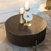 Richmond Interiors Salontafel Luxor 95Ø (Brown) Clearance
