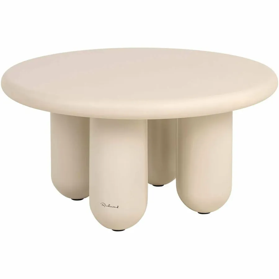 Richmond Interiors Salontafel Calma 80Ø Beige Hot