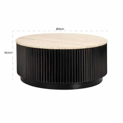 Richmond Interiors Salontafel Hampton 90Ø