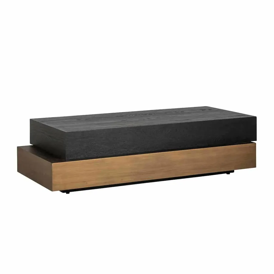 Richmond Interiors Salontafel Cambon blok (Dark coffee) Hot