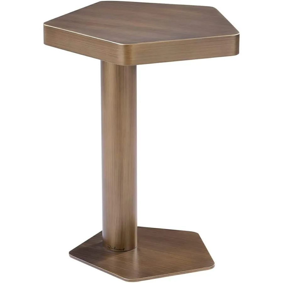 Richmond Interiors Sofatafel Hexa geborsteld Goud Best
