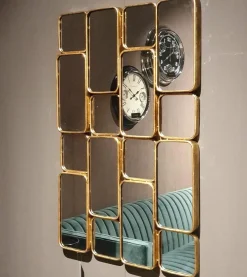 Richmond Interiors Spiegel Birche met 16 spiegels (Goud) Best