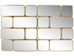 Richmond Interiors Spiegel Birche met 16 spiegels (Goud) Best