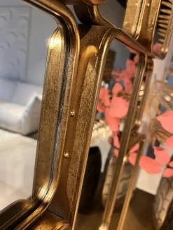 Richmond Interiors Spiegel Birche met 16 spiegels (Goud) Best