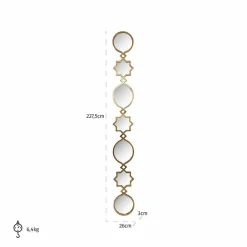 Richmond Interiors Spiegel Babice goud Goud Hot