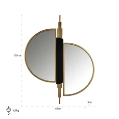 Richmond Interiors Spiegel Adelyn (Brushed Gold) Best