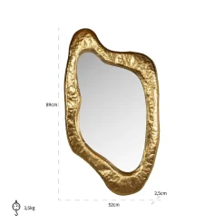 Richmond Interiors Spiegel Blinne goud Goud New