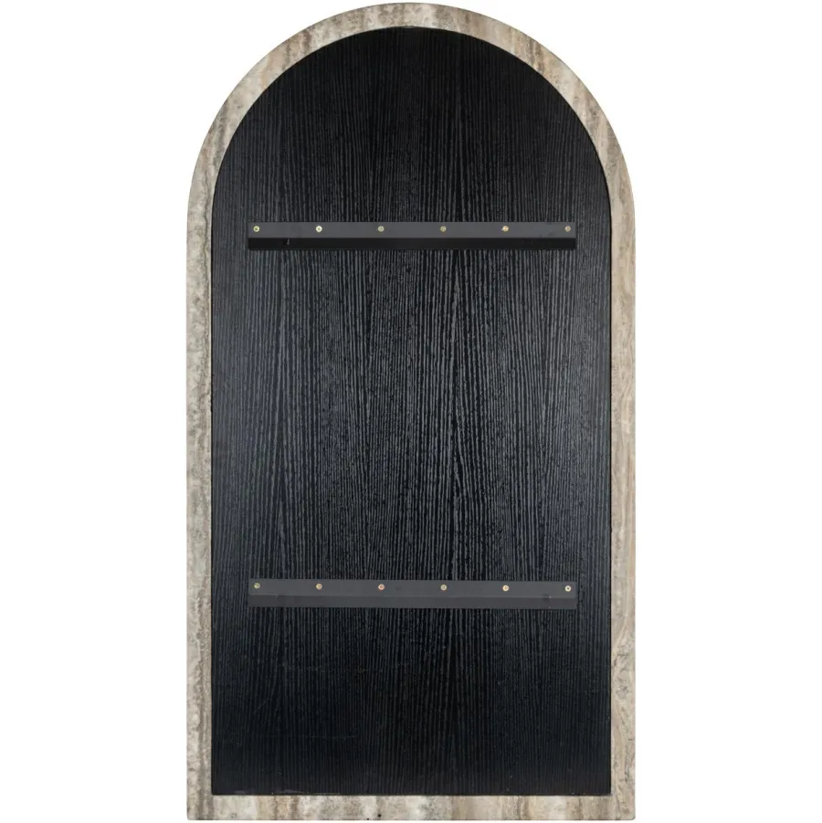 Richmond Interiors Spiegel Calvo grey faux travertine Hot