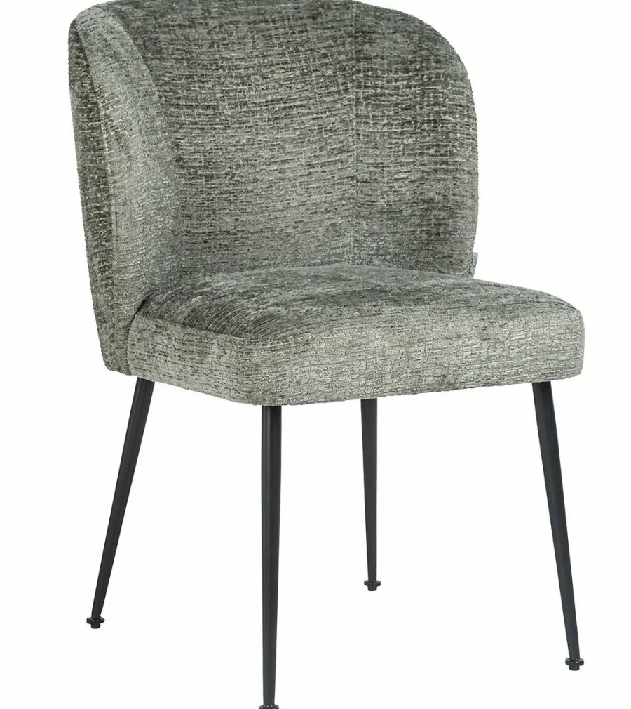 Richmond Interiors Stoel Fallon thyme fusion zwart Outlet