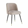Richmond Interiors Stoel Alicia khaki velvet Discount