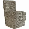 Richmond Interiors Stoel Lorain met wieltjes greige dalia Best
