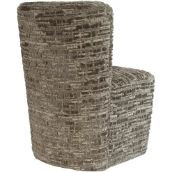 Richmond Interiors Stoel Lorain met wieltjes greige dalia Best
