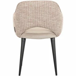 Richmond Interiors Stoel Giovanna Be trendy 1673 rose - Khaki velvet Sale