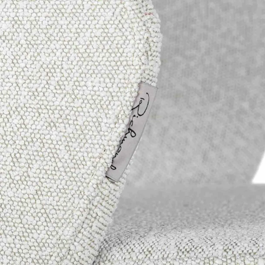 Richmond Interiors Stoel Savoy white bouclé - Showroommodel Best