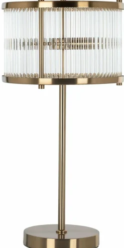 Richmond Interiors Tafellamp Loiza (Brushed Gold) Outlet