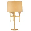 Richmond Interiors Tafellamp Josie geborsteld Goud Best