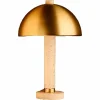 Richmond Interiors Tafellamp Jara geborsteld Goud New