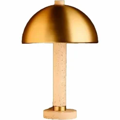 Richmond Interiors Tafellamp Jara geborsteld Goud New