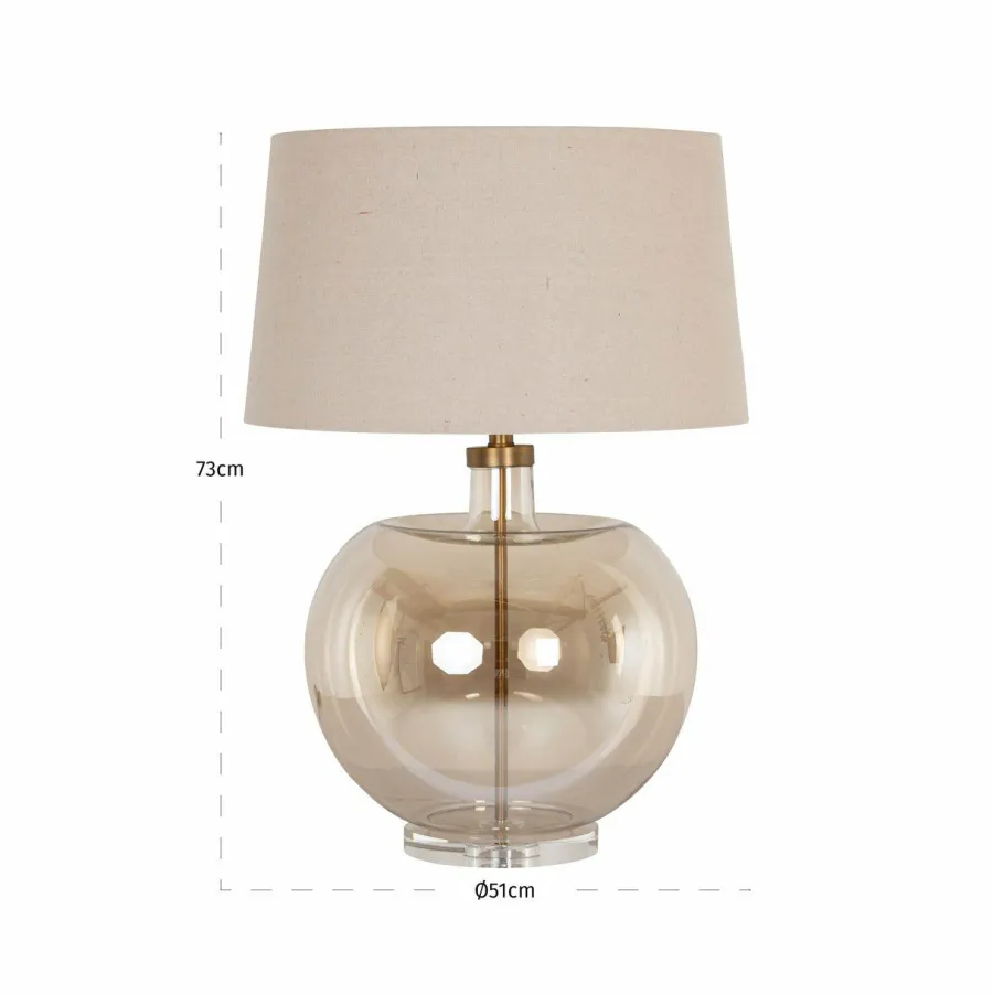 Richmond Interiors Tafellamp Jazzy Amber New