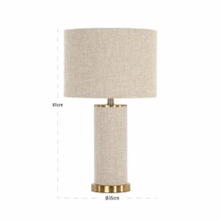Richmond Interiors Tafellamp Joline Beige Discount