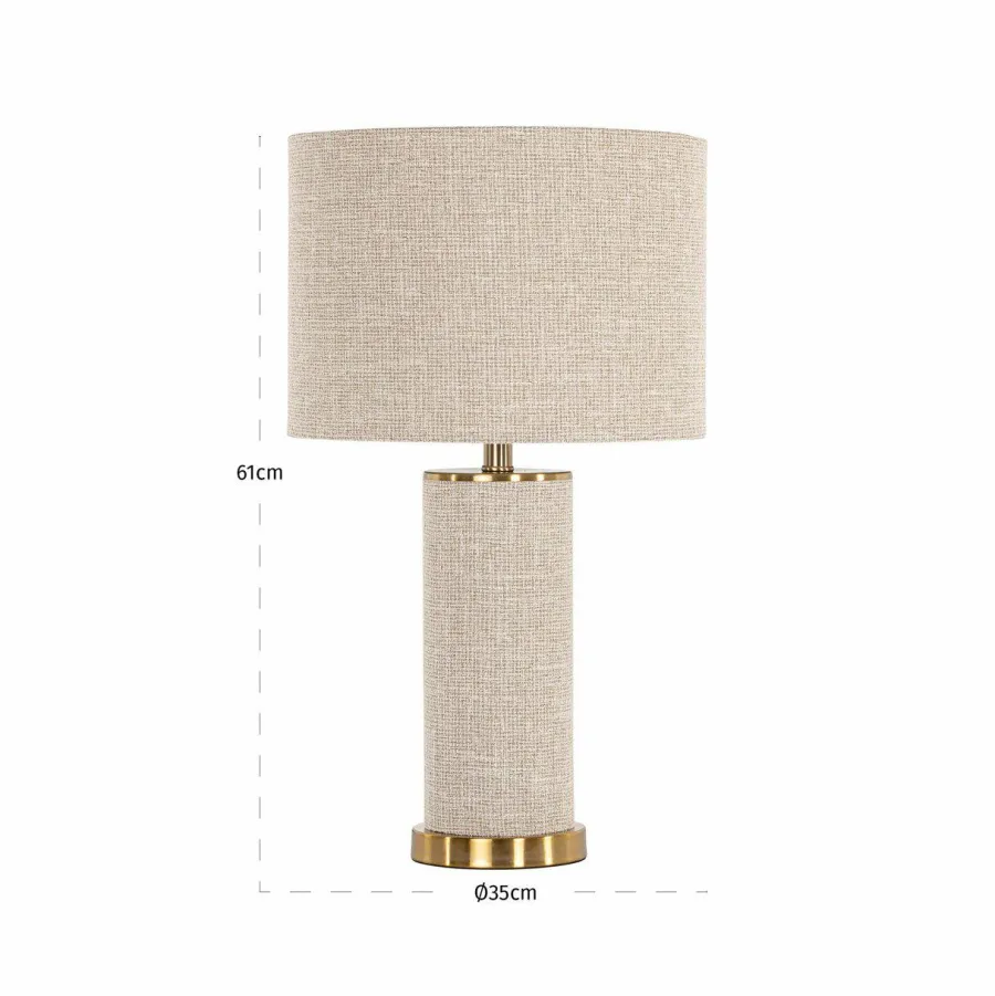 Richmond Interiors Tafellamp Joline Beige Discount