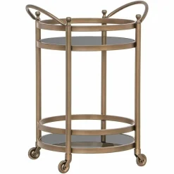Richmond Interiors Trolley Hendricks brass Brushed Goud Online