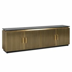 Richmond Interiors TV-dressoir Ironville 4-deuren (Gold) Sale
