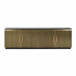 Richmond Interiors TV-dressoir Ironville 4-deuren (Gold) Sale
