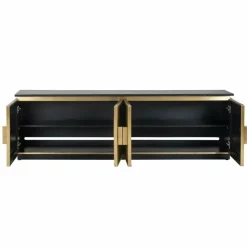 Richmond Interiors TV-dressoir Ironville 4-deuren (Gold) Sale