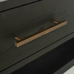 Richmond Interiors TV-dressoir Cambon 3-laden (Dark coffee) Sale